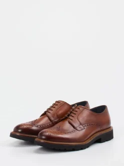 Ralph Harrison – Derby Brogue aus Kalbleder Braun