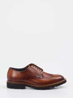 Ralph Harrison – Derby Brogue aus Kalbleder Braun