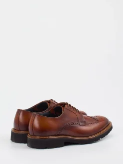 Ralph Harrison – Derby Brogue aus Kalbleder Braun