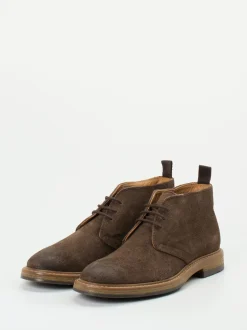 Ralph Harrison – Desert Boots aus Veloursleder braun