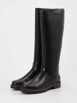 Ralph Harrison – Kniehohe Stiefel aus Leder schwarz