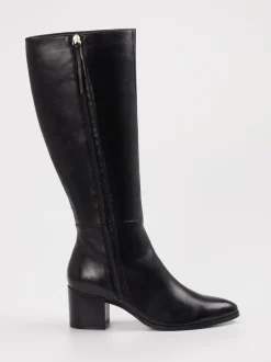 Ralph Harrison – Kniehohe Stiefel aus Leder schwarz