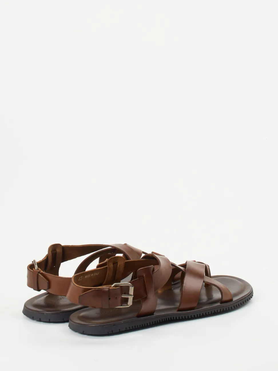 Ralph Harrison – Ledersandalen aus Kalbleder Braun