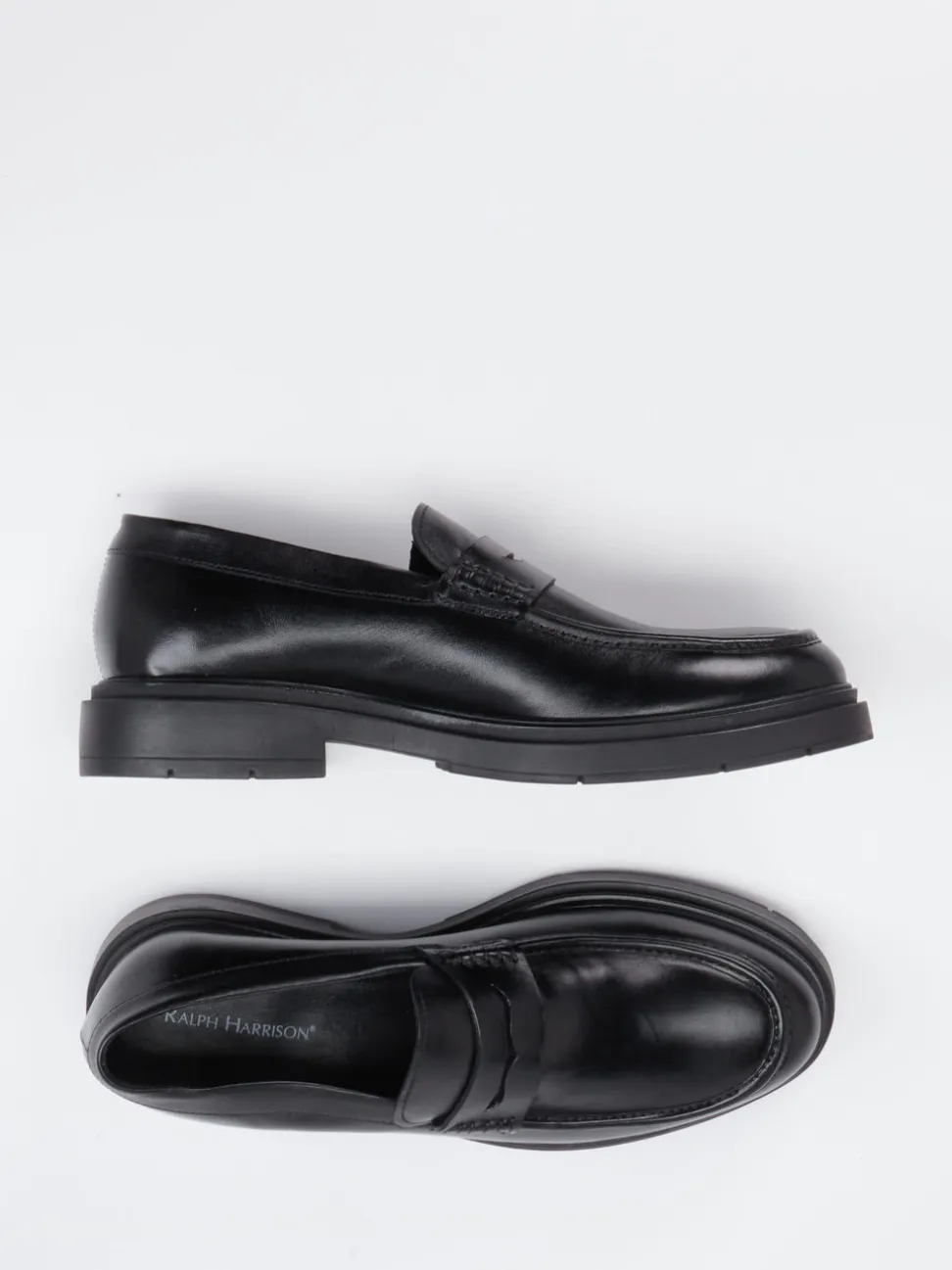 Ralph Harrison – Loafer aus Kalbleder schwarz