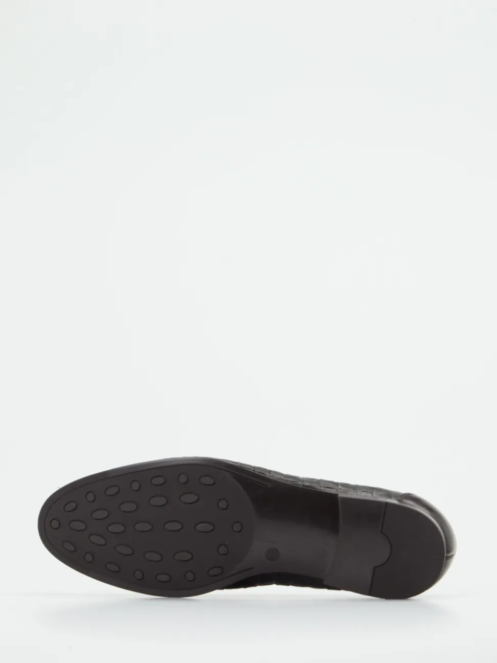 Ralph Harrison – Loafer aus geprägtem Leder Dunkelbraun