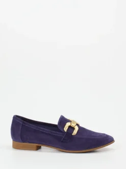 Ralph Harrison – Loafer aus Nubukleder in Violett