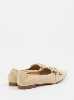 Ralph Harrison – Loafer aus Nubukleder in Beige