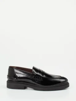 Ralph Harrison – Loafer aus Hochglanzleder schwarz