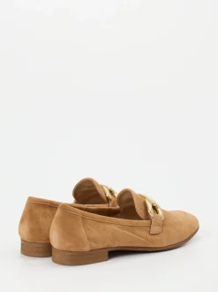 Ralph Harrison – Loafer aus Nubukleder in Cognac