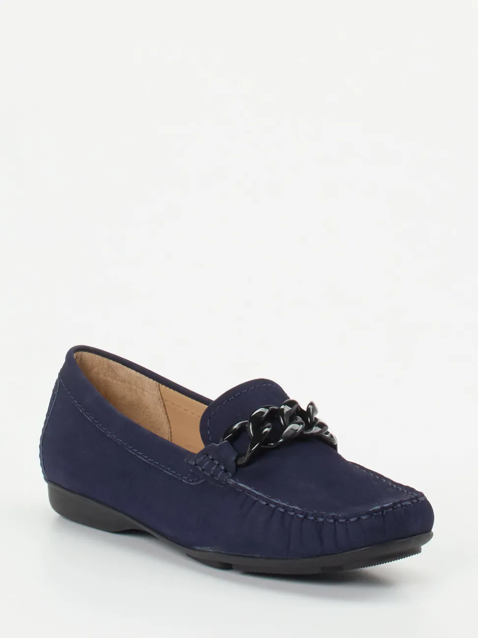 Ralph Harrison – Loafer aus Nubukleder in Tintenblau