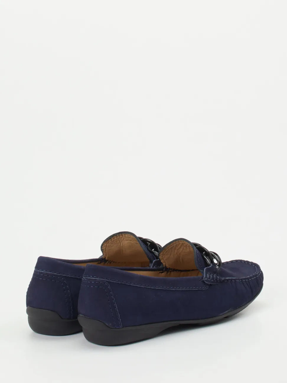 Ralph Harrison – Loafer aus Nubukleder in Tintenblau
