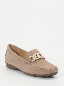 Ralph Harrison – Loafer aus Nubukleder in Beige
