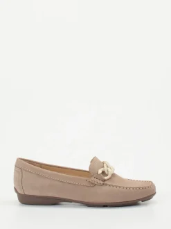Ralph Harrison – Loafer aus Nubukleder in Beige