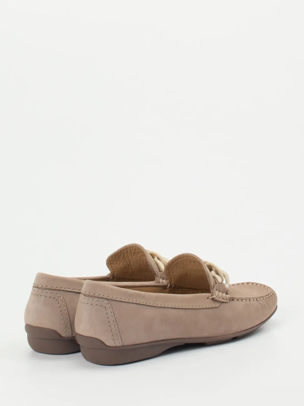 Ralph Harrison – Loafer aus Nubukleder in Beige