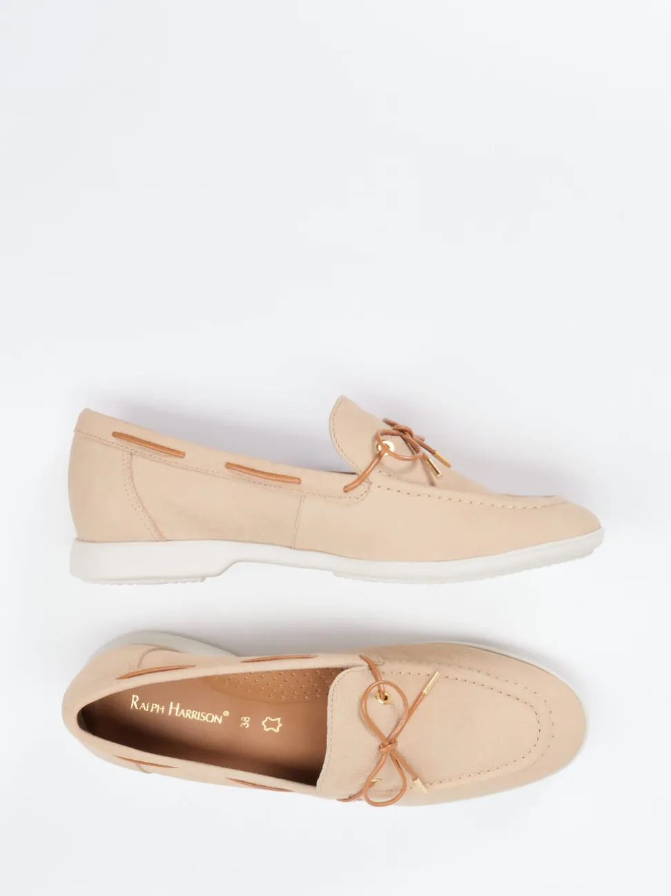 Ralph Harrison – Mokassin aus Lammleder beige