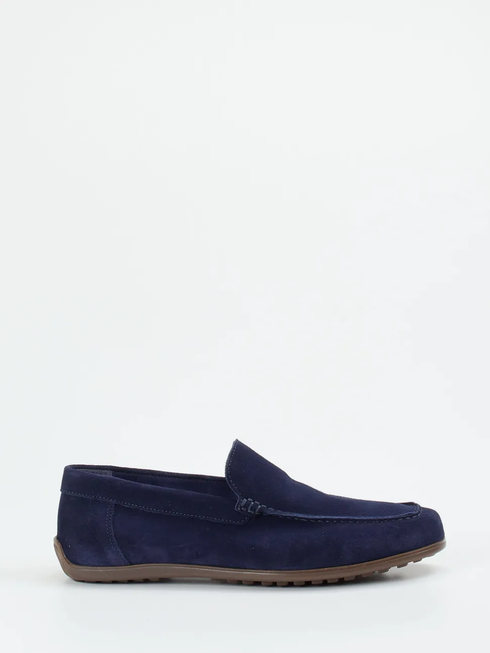 Ralph Harrison – Mokassin aus Veloursleder marineblau