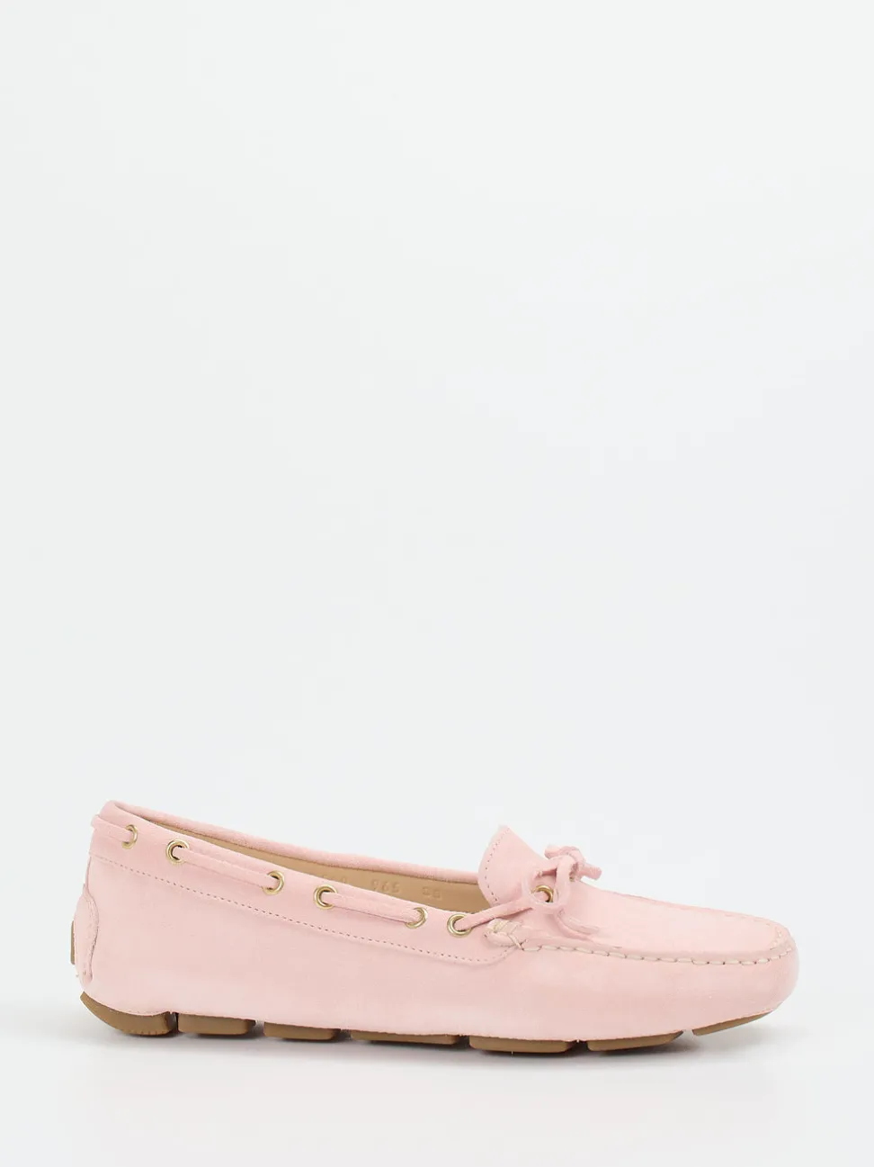 Ralph Harrison – Mokassins aus Veloursleder in Rosa
