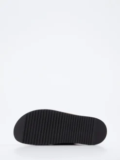 Ralph Harrison – Pantolette aus Veloursleder Sandbeige