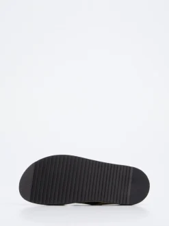 Ralph Harrison – Pantolette aus Veloursleder Braun