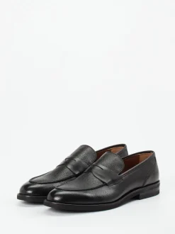 Ralph Harrison – Penny Loafer aus Kalbleder schwarz