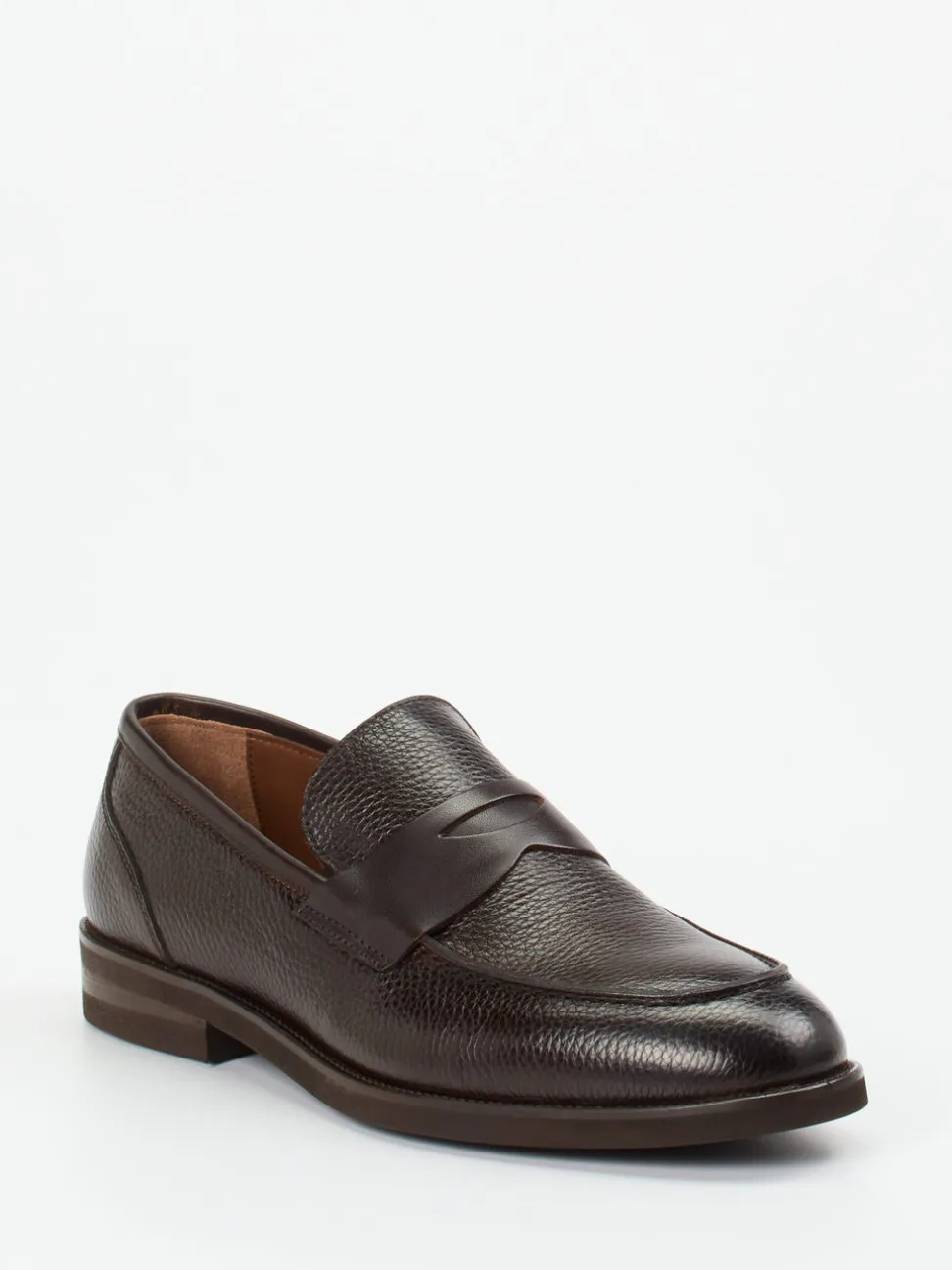 Ralph Harrison – Penny Loafer aus Kalbleder Dunkelbraun