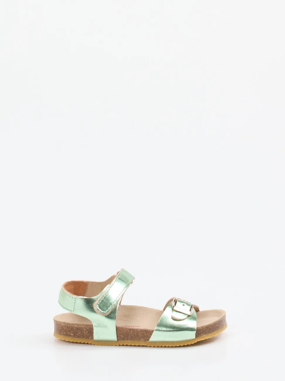 Ralph Harrison – Sandalen aus Metallic-Synthetik mintgrün