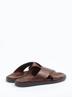 Ralph Harrison – Sandalen aus Kalbleder dunkelbraun