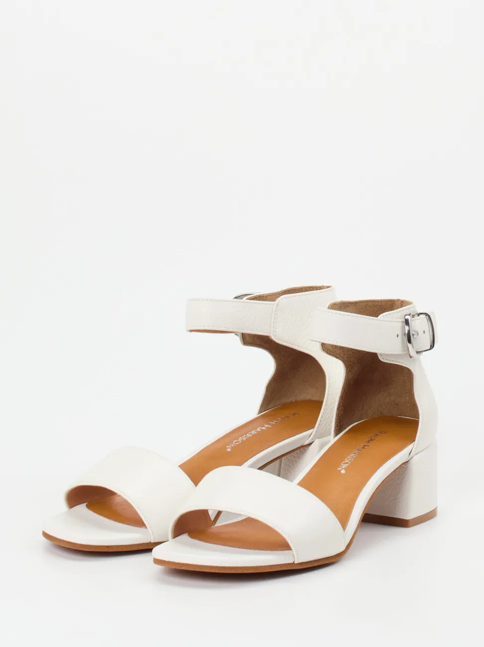 Ralph Harrison – Sandalen aus Kalbleder Offwhite