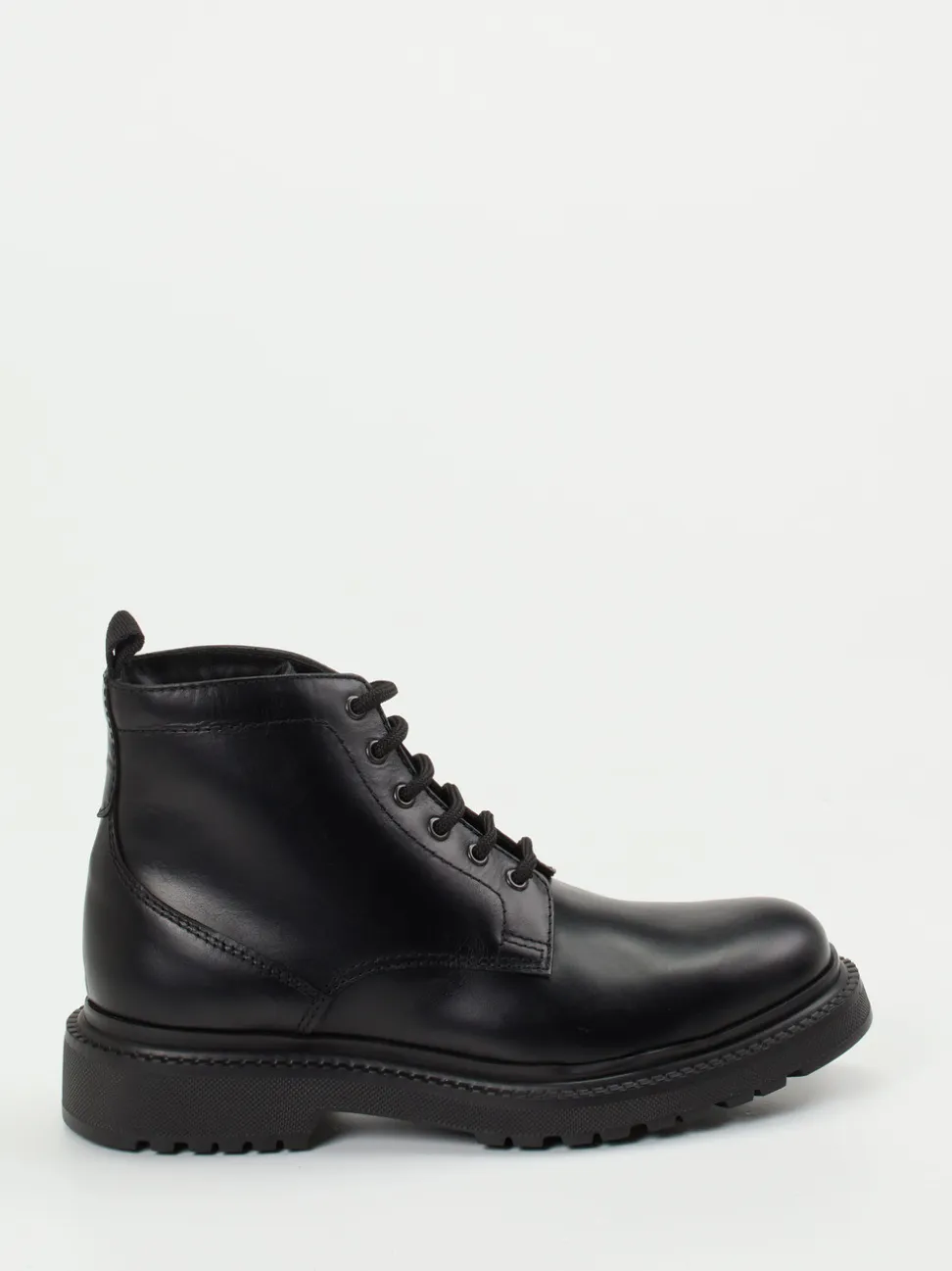 Ralph Harrison – Schnürboots aus Fettleder Schwarz