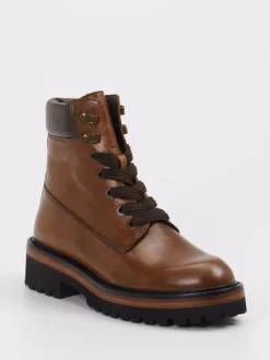 Ralph Harrison – Schnürboots aus Leder mittelbraun