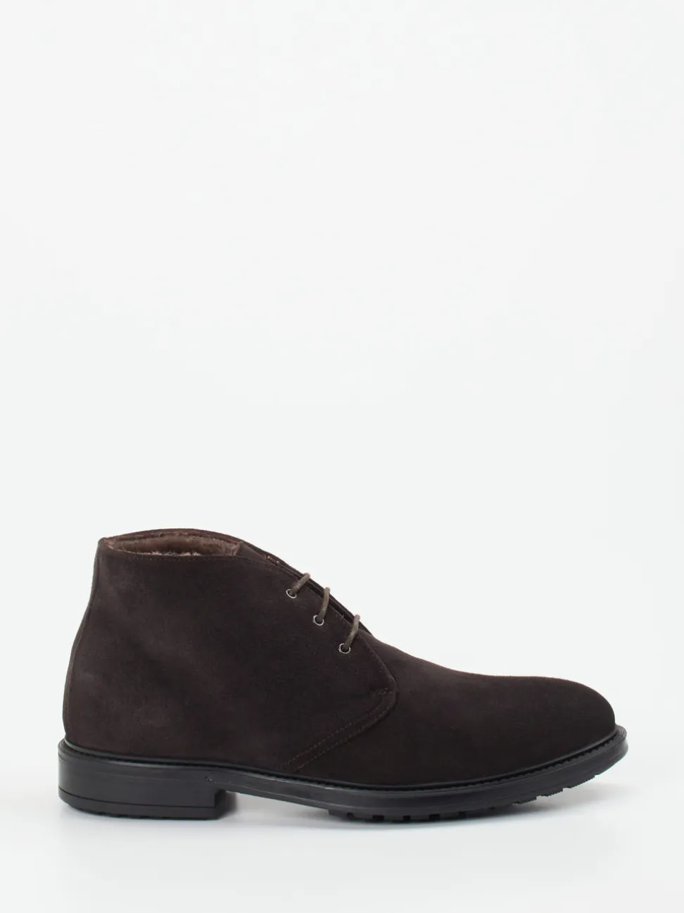 Ralph Harrison – Schnürboots aus Veloursleder dunkelbraun