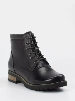 Ralph Harrison – Schnürboots aus Lammleder schwarz