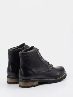 Ralph Harrison – Schnürboots aus Lammleder schwarz