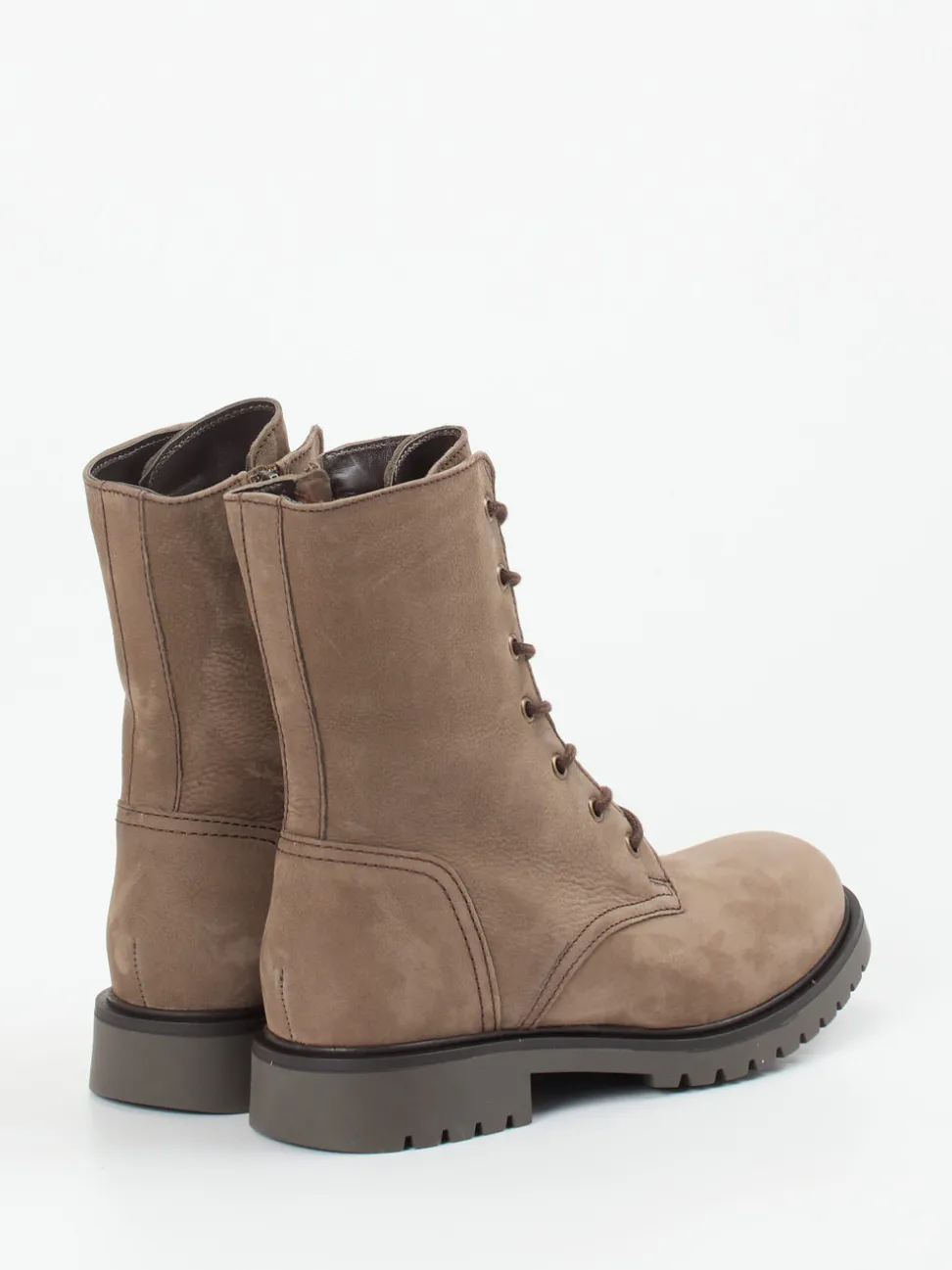 Ralph Harrison – Schnürboots aus Nubukleder Braun