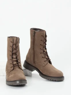 Ralph Harrison – Schnürboots aus Nubukleder Braun