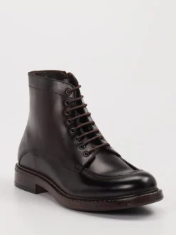Ralph Harrison – Schnürboots aus Kalbleder Dunkelbraun