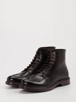 Ralph Harrison – Schnürboots aus Kalbleder Dunkelbraun