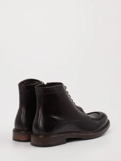 Ralph Harrison – Schnürboots aus Kalbleder Dunkelbraun
