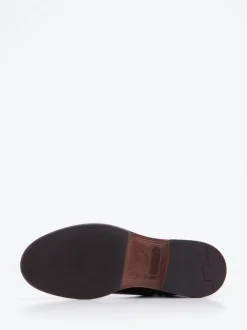 Ralph Harrison – Schnürboots aus Kalbleder Dunkelbraun