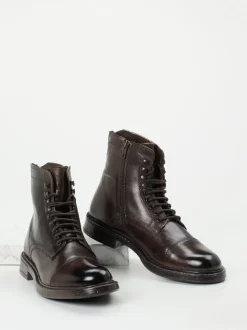 Ralph Harrison – Schnürstiefeletten aus Kalbleder braun