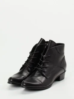 Ralph Harrison – Schnürstiefelette aus Kalbleder Schwarz