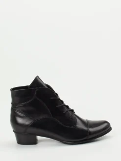 Ralph Harrison – Schnürstiefelette aus Kalbleder Schwarz
