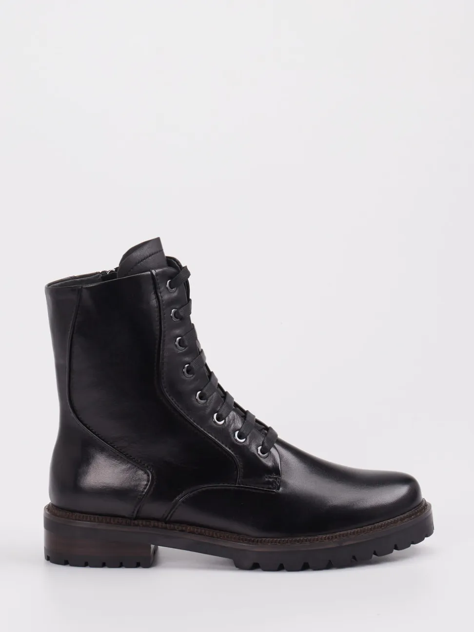Ralph Harrison – Schnürstiefelette aus Leder Schwarz