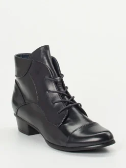 Ralph Harrison – Schnürstiefelette aus Kalbleder Blau