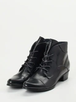 Ralph Harrison – Schnürstiefelette aus Kalbleder Blau