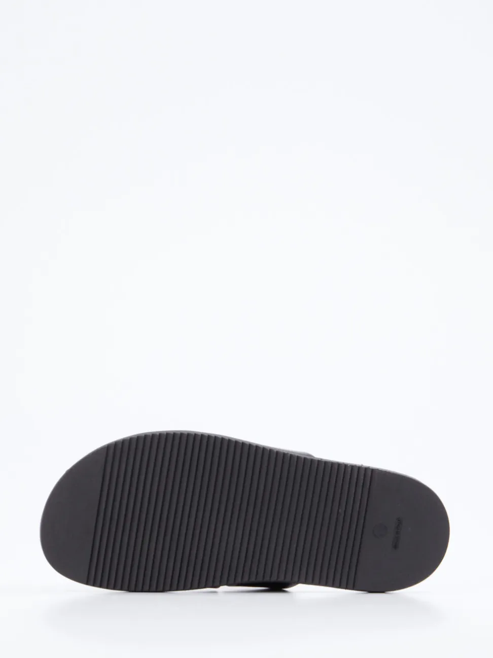 Ralph Harrison – Slides aus Kalbleder in Schwarz