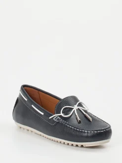 Ralph Harrison – Slipper aus Kalbleder Dunkelblau