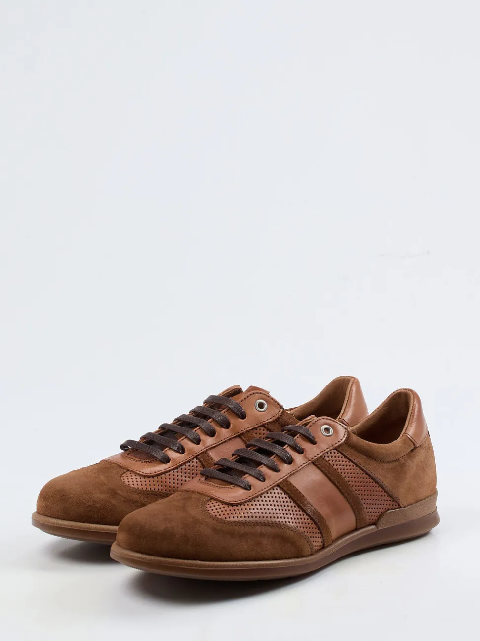 Ralph Harrison – Sneaker aus Kalbleder in Braun