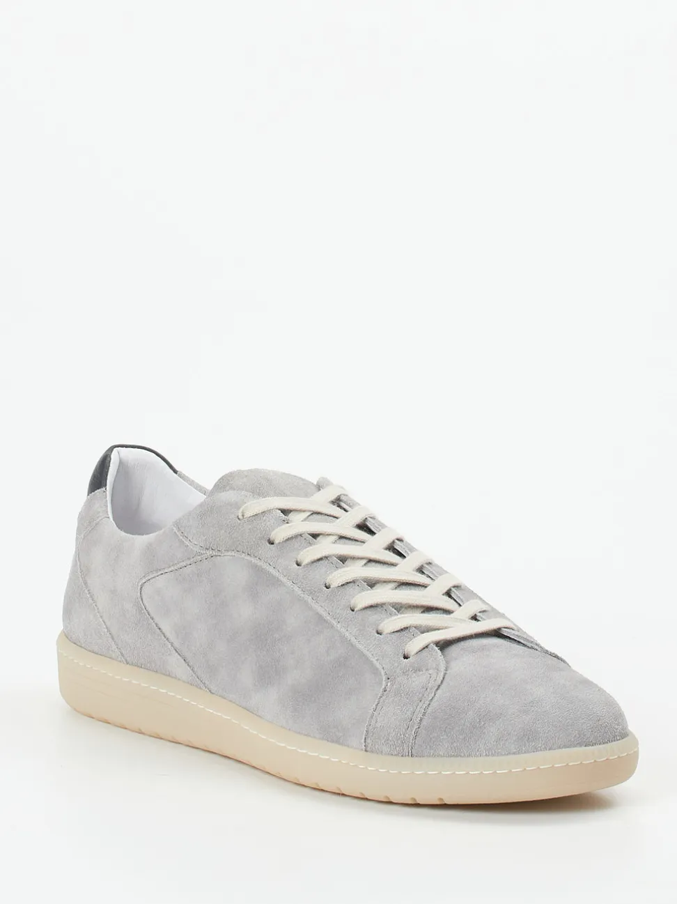 Ralph Harrison – Sneaker aus Veloursleder hellgrau