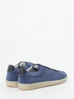 Ralph Harrison – Sneaker aus Veloursleder jeansblau